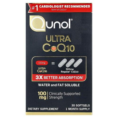 Qunol Ultra Coq10 30 Softgels product image