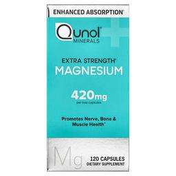 Qunol Magnesium 120 Capsules 210 Mg Per Capsule
