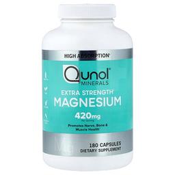 Qunol Magnesium 180 Capsules 210 Mg Per Capsule