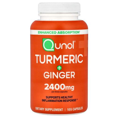 Qunol Turmeric Ginger 105 Capsules