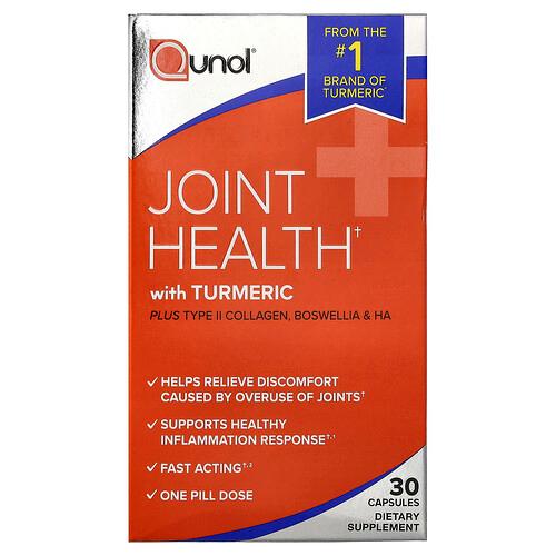 Qunol Joint Health With Turmeric 30 Capsules