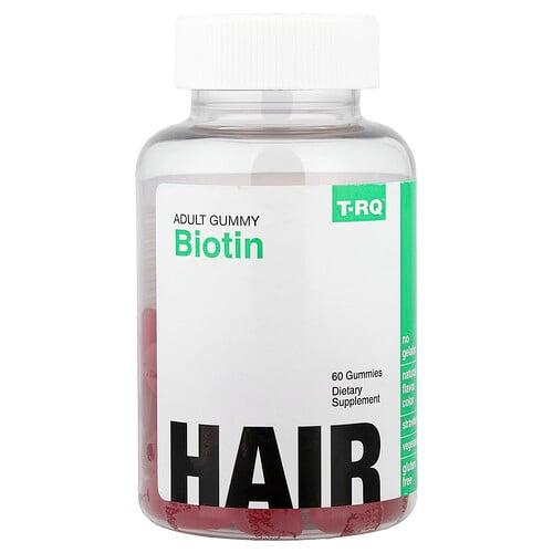 T Rq Adult Gummy Biotin Strawberry 60 Gummies 2 5 Mg Per Gummy