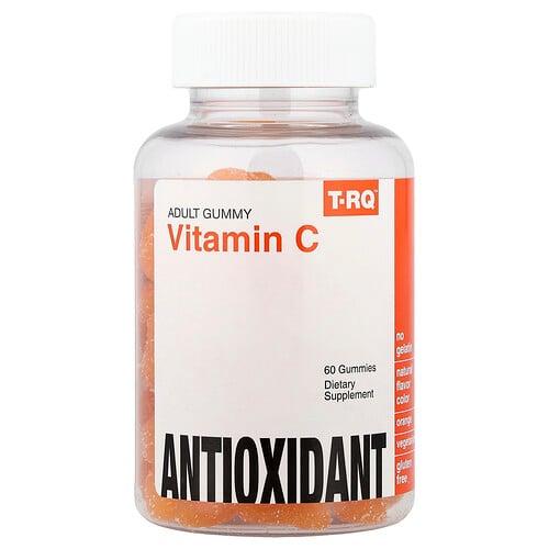 T Rq Adult Gummy Vitamin C Orange 60 Gummies 125 Mg Per Gummy
