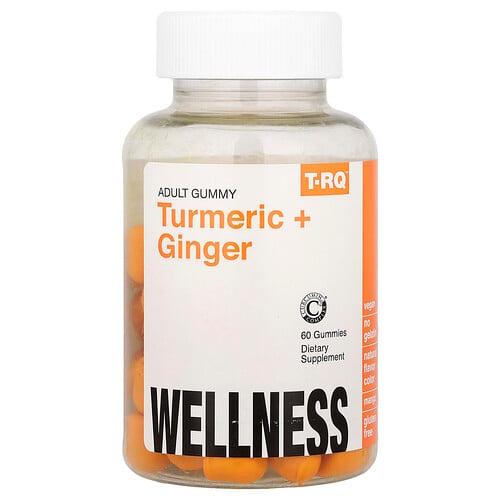 T Rq Adult Gummy Turmeric Ginger Mango 60 Gummies