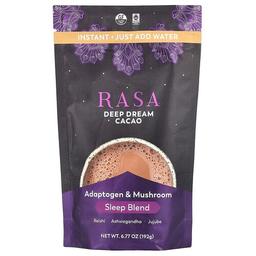 Rasa Adaptogen Mushroom Sleep Blend Instant Deep Dream Cacao 6 77 Oz 192 G