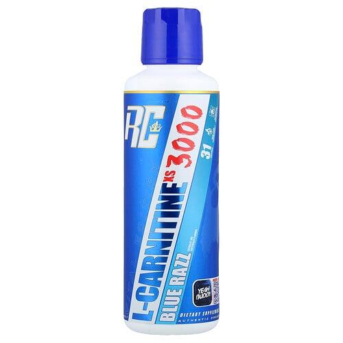 Ronnie Coleman Vital Edition L Carnitine Xs 3000 Blue Razz 16 Fl Oz 473 28 Ml