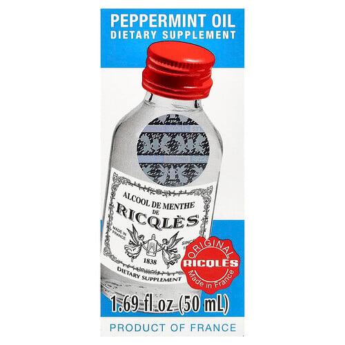 Ricql S Peppermint Oil 1 69 Fl Oz 50 Ml