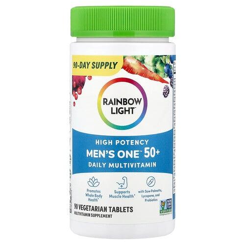 Rainbow Light Men S One 50 Daily Multivitamin High Potency 90 Vegetarian Tablets