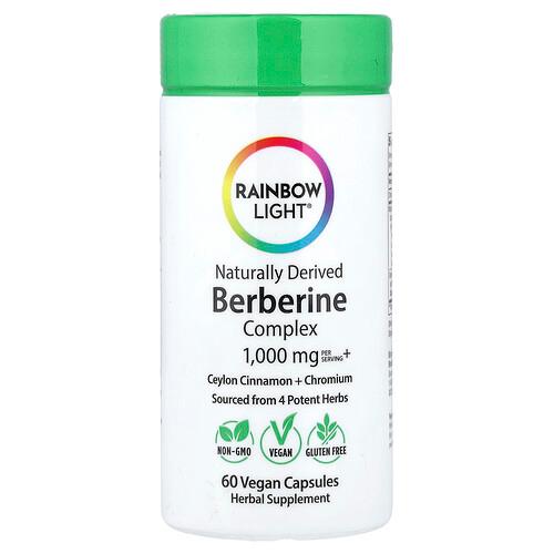 Rainbow Light Naturally Derived Berine Complex 60 Vegan Capsules