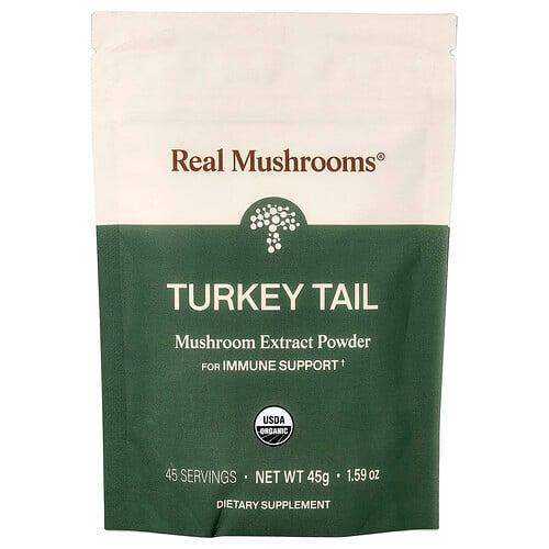 Real Mushrooms Turkey Tail Mushroom Extract Powder 1 59 Oz 45 G