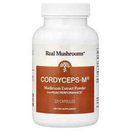 Real Mushrooms Cordycep M Mushroom Extract Powder 120 Capsules