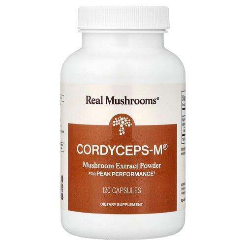 Real Mushrooms Cordycep M Mushroom Extract Powder 120 Capsules product image