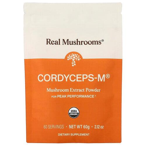 Real Mushrooms Cordyceps M Mushroom Extract Powder 2 12 Oz 60 G