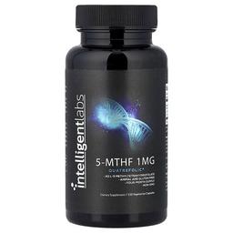 Intelligent Labs 5 Mthf 1 Mg 120 Vegetable Capsules