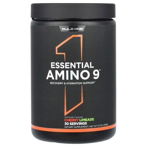 Rule One Proteins Essential Amino 9 Cherry Limeade 12 17 Oz 345 G