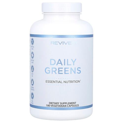Revive Daily Greens 180 Vegetarian Capsules