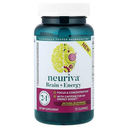 Schiff Neuriva Brain Energy Natural Blackberry 75 Gummies
