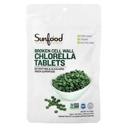 Sunfood Broken Cell Wall Chlorella Tablets 452 Tablets 4 Oz 113 G