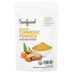 Sunfood Organic Turmeric Powder 4 Oz 113 G