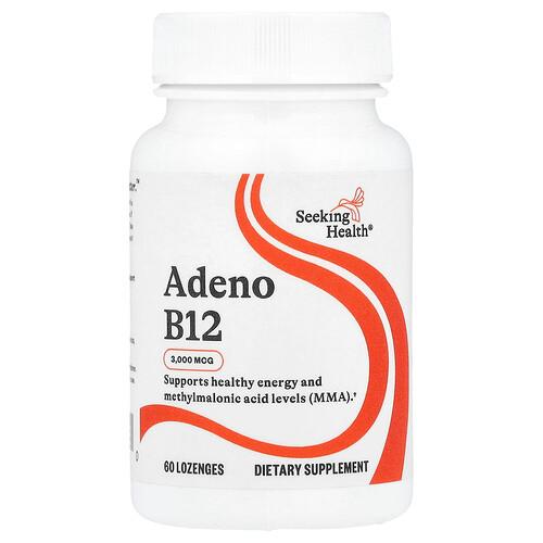 Seeking Health Adeno B12 3 000 Mcg 60 Lozenge product image