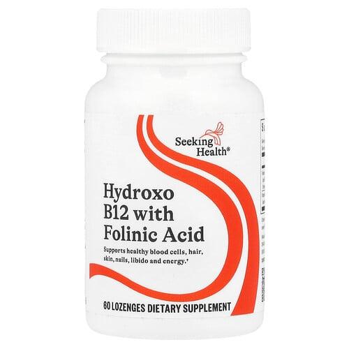 Seeking Health Hydroxo B12 With Folinic Acid 60 Lozenges product image