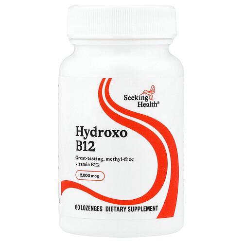 Seeking Health Hydroxo B12 2 000 Mcg 60 Lozenges product image