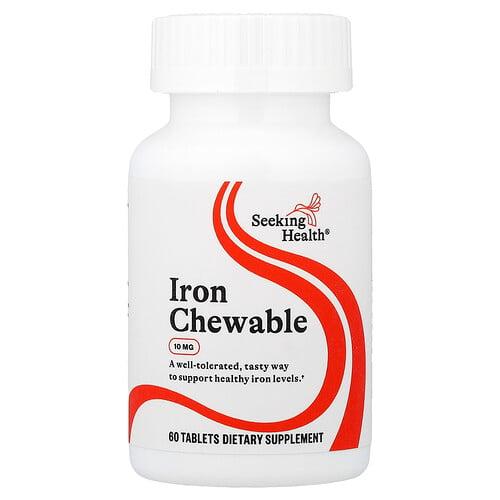 Seeking Health Iron Chewable 60 Tablets
