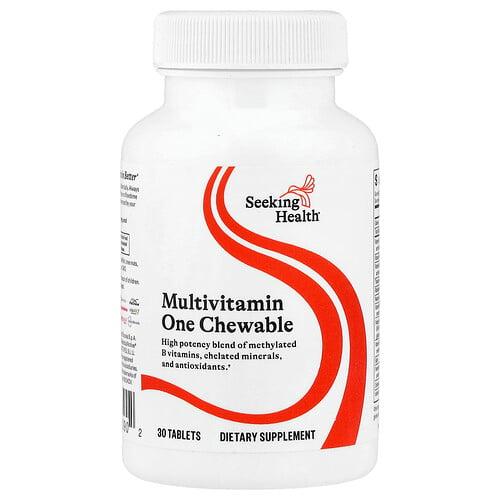Seeking Health Multivitamin One Chewable 30 Tablets