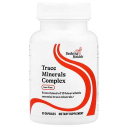 Seeking Health Trace Minerals Complex Iron Free 30 Capsules