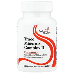 Seeking Health Trace Minerals Complex Ii 30 Capsules