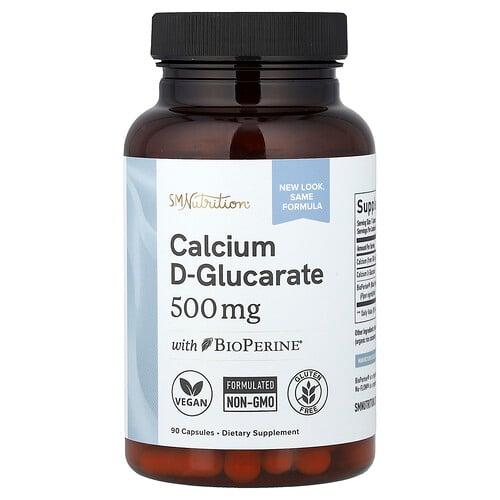 Smnutrition Calcium D Glucarate With Bioperine 90 Capsules