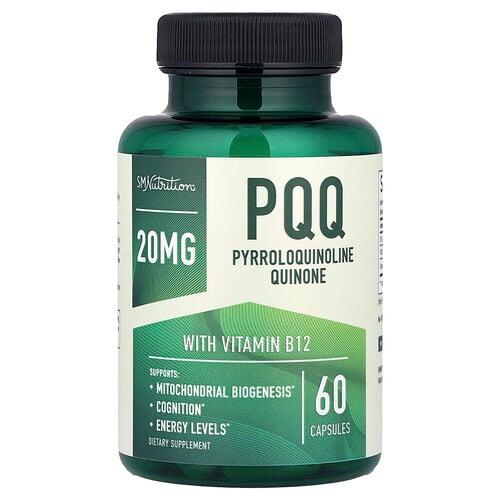 Smnutrition Pqq With Vitamin B12 60 Capsules