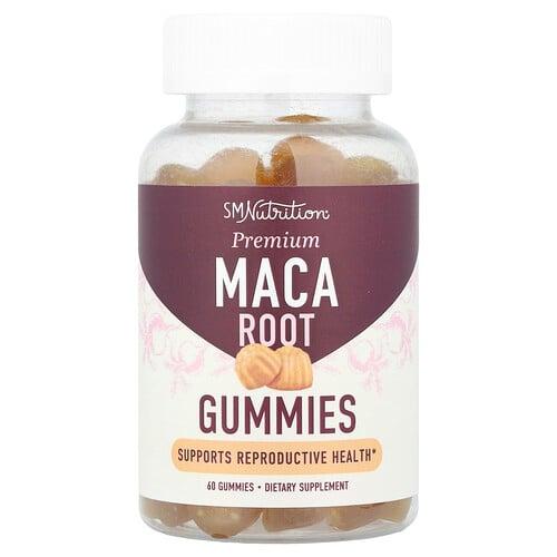 Smnutrition Premium Maca Root Gummies Passion Fruit 60 Gummies