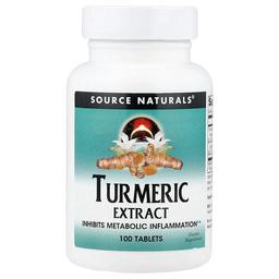Source Naturals Turmeric Extract 100 Tablets