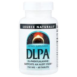 Source Naturals Dlpa 750 Mg 60 Tablets