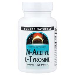 Source Naturals N Acetyl L Tyrosine 300 Mg 120 Tablets
