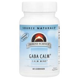 Source Naturals Serene Science Gaba Calm Peppermint 60 Lozenges
