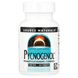 Source Naturals Pycnogenol 100 Mg 60 Tablets