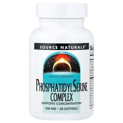 Source Naturals Phosphatidyl Serine Complex 60 Softgels