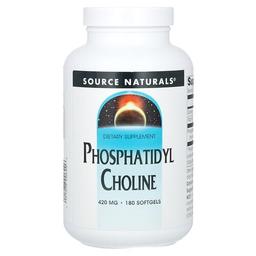 Source Naturals Phosphatidyl Choline 420 Mg 180 Softgels