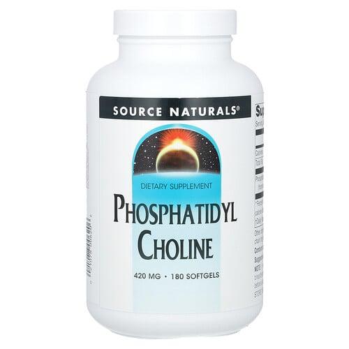 Source Naturals Phosphatidyl Choline 420 Mg 180 Softgels