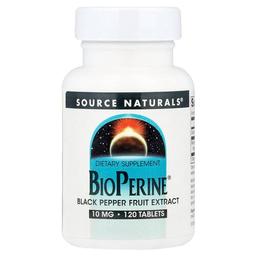 Source Naturals Bioperine 10 Mg 120 Tablets