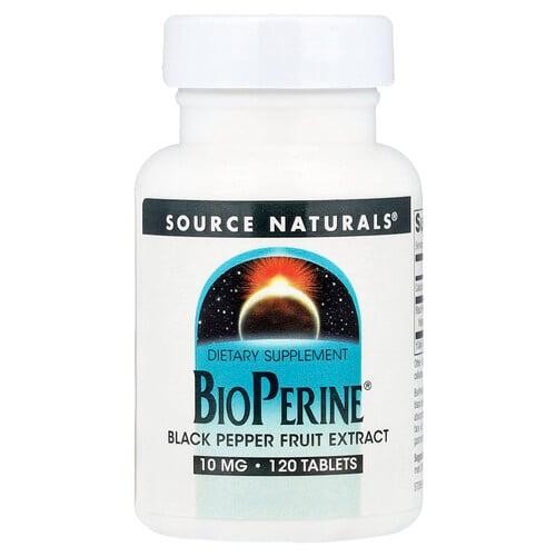 Source Naturals Bioperine 10 Mg 120 Tablets