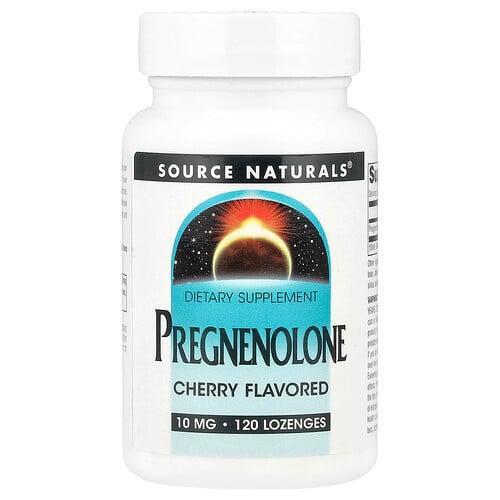 Source Naturals Pregnenolone Cherry 10 Mg 120 Lozenges