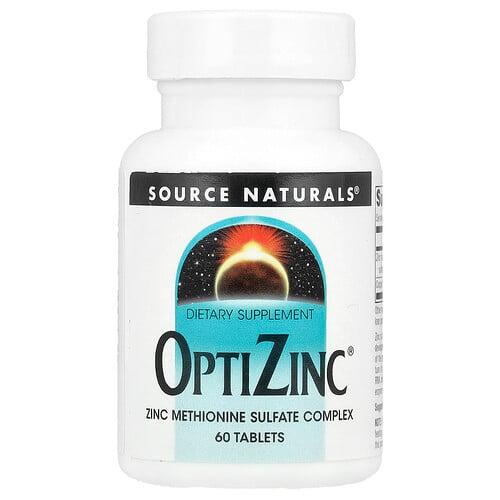 Source Naturals Optizinc 60 Tablets