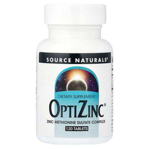 Source Naturals Optizinc 120 Tablets