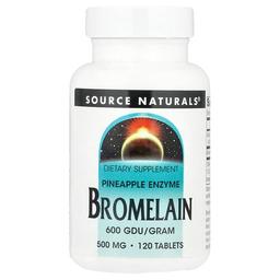 Source Naturals Bromelain 600 Gdu G 120 Tablets