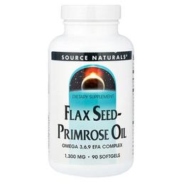Source Naturals Flax Seed Primrose Oil 90 Softgels