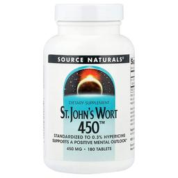 Source Naturals St John S Wort 450 450 Mg 180 Tablets