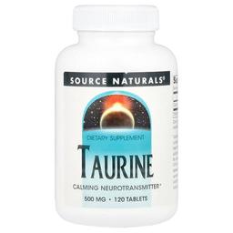 Source Naturals Taurine 500 Mg 120 Tablets